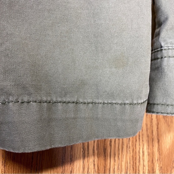 Eddie Bauer Army Green Military Utility Jacket Womens Sz M - Picture 4 of 9